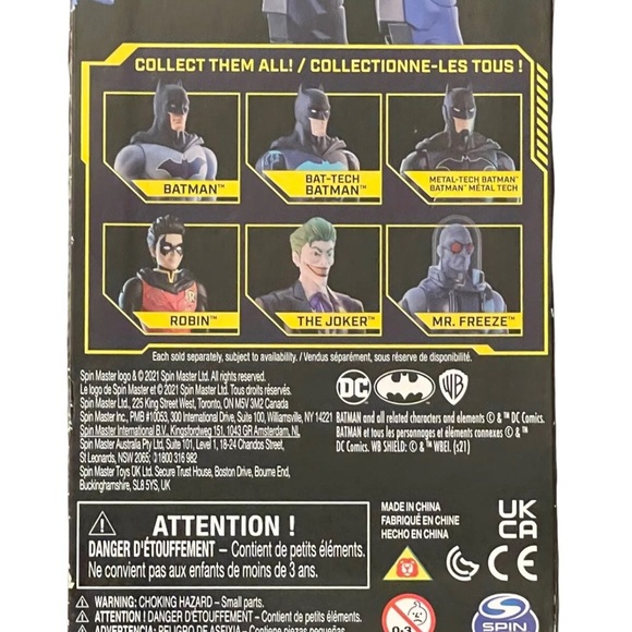 Mr. Freeze 12" Action Figure Batman DC Spin Master Kid Gift Toy New 1st Edition - Picture 4 of 4